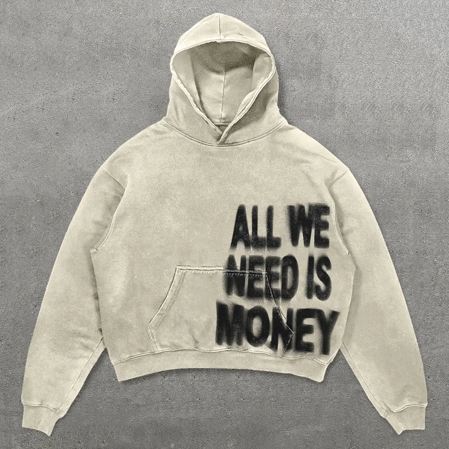 "all we need is money" pullover (multiple designs)