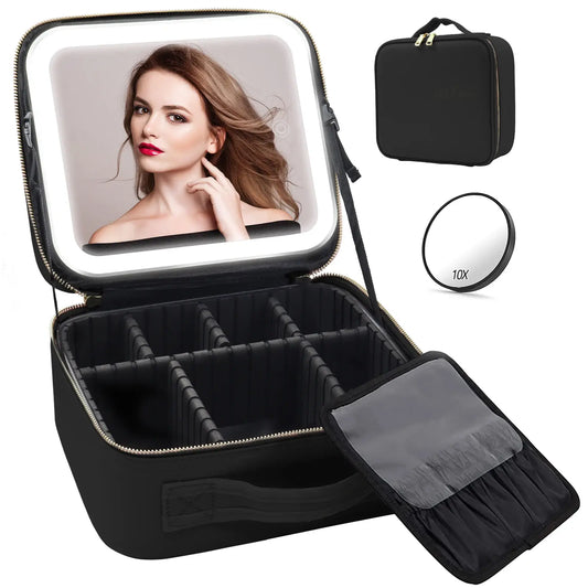 Smart LED Travel  Makeup Case