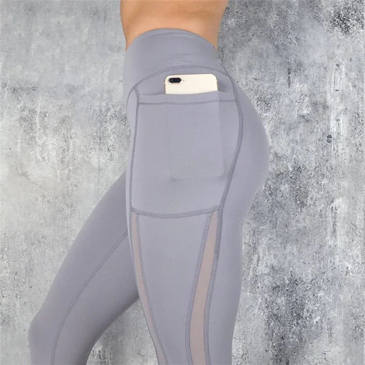 High Waist Pocket Leggings Fitness Leggings for Women