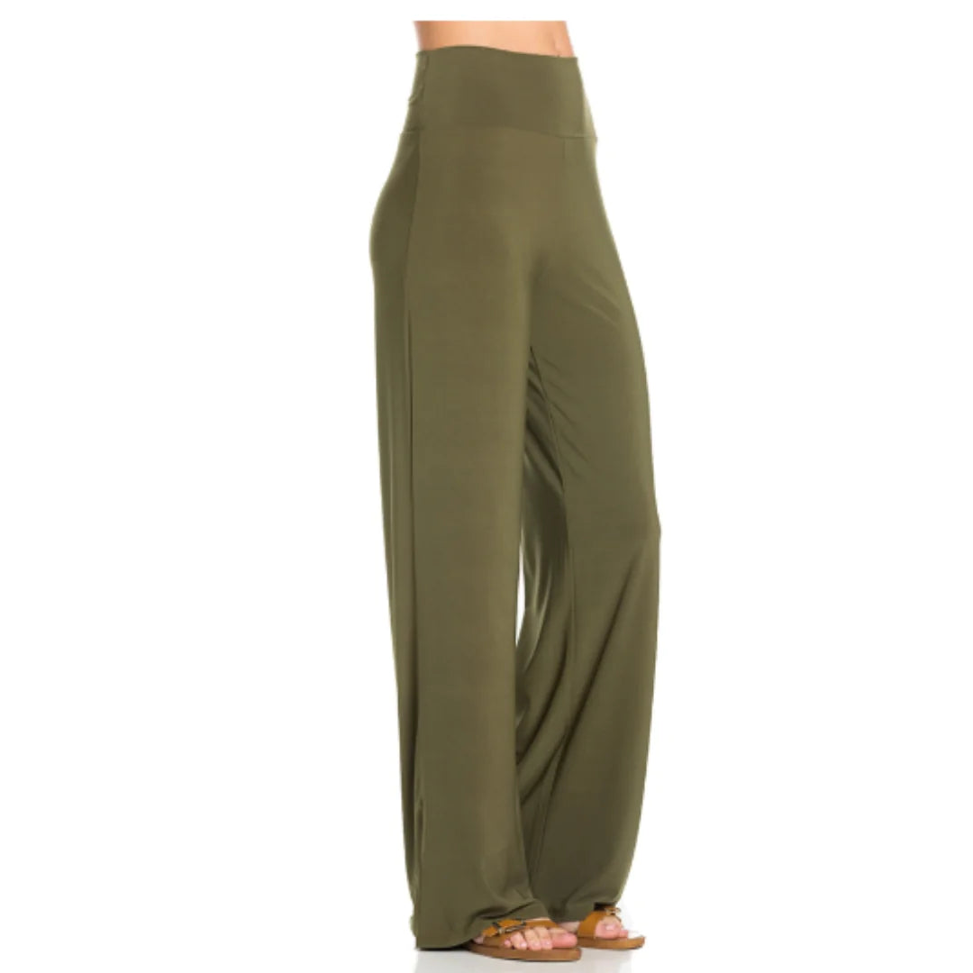 Extra Comfy Cute Pants -Olive