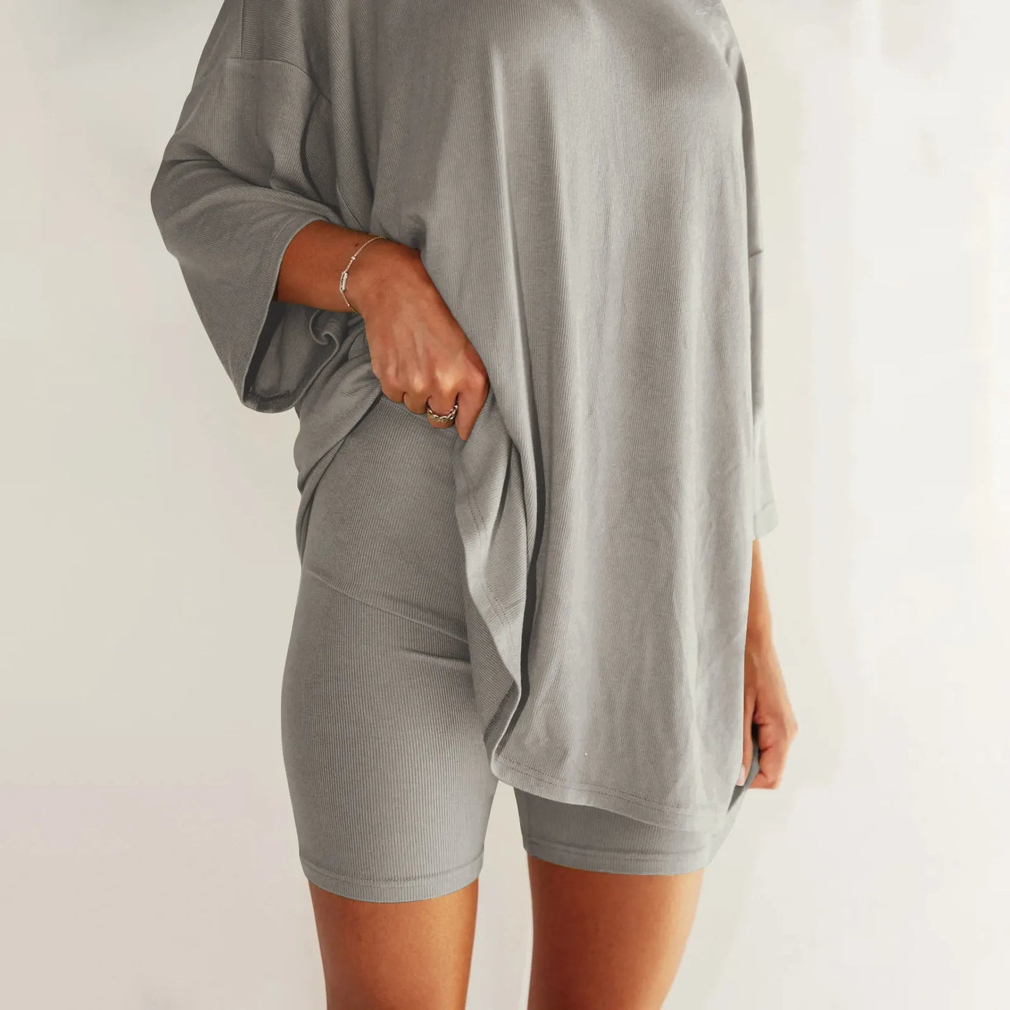 Women's 2- Piece T-Shirt and Shorts Set