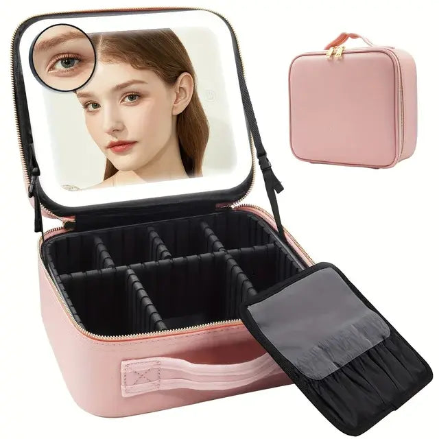 Smart LED Travel  Makeup Case