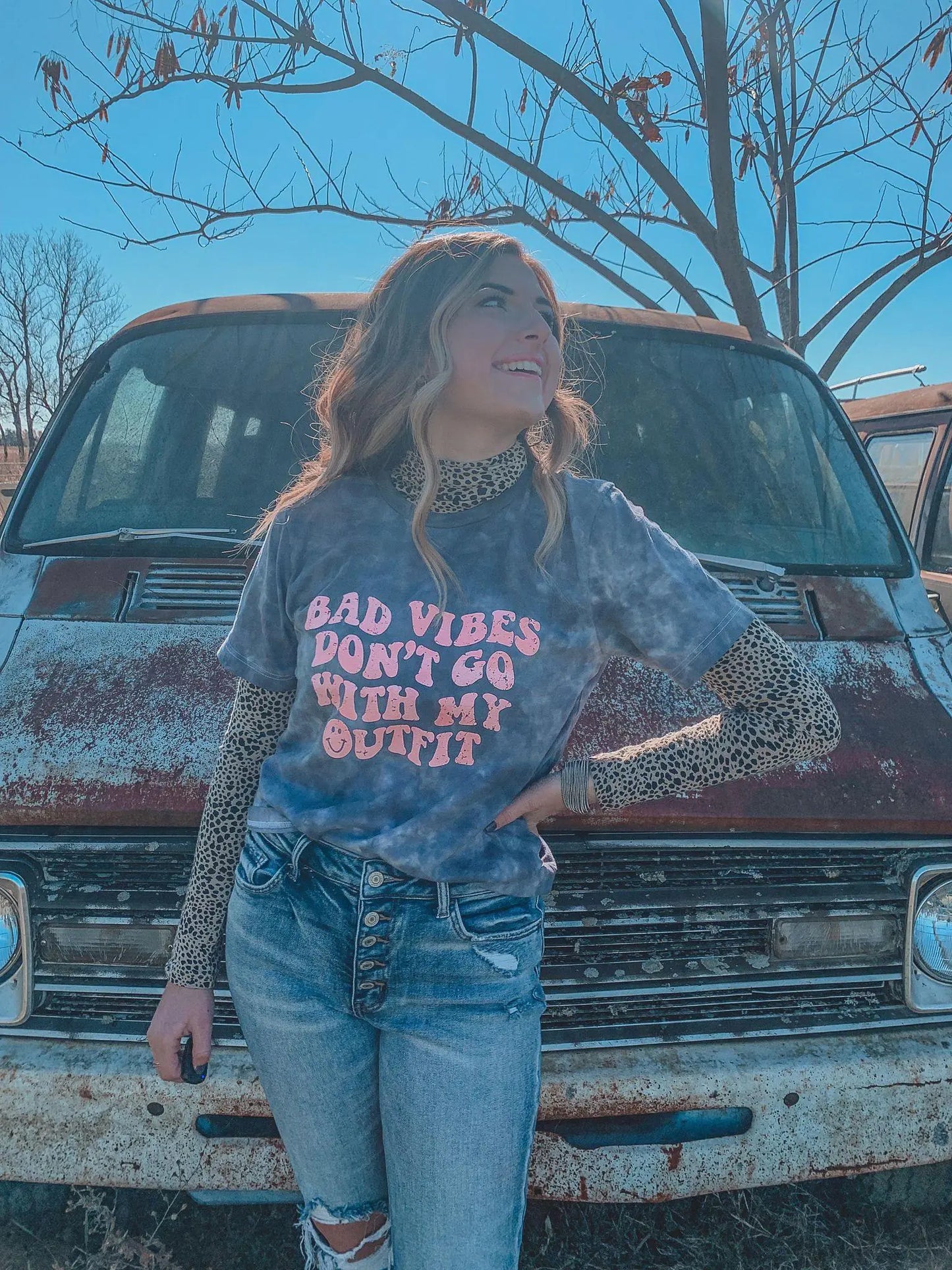 Bad Vibes Don't Go With My Outfit T-Shirt