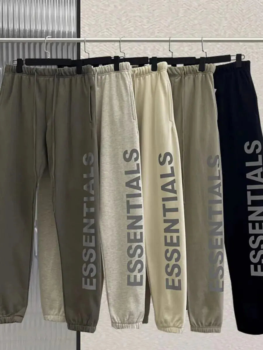 Sweat Pants Printed Letter