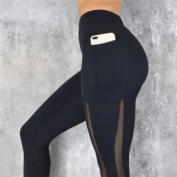 High Waist Pocket Leggings Fitness Leggings for Women