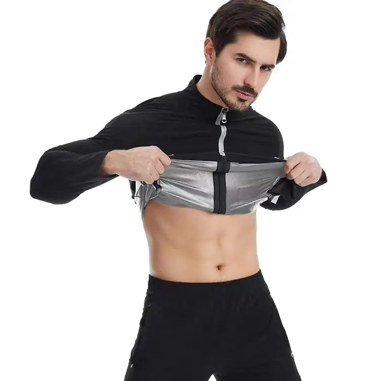 Exercise waist corset shapewear Men's sauna suit